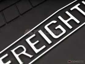 Брызговик 520х330 мм Freightliner (лого) - фото 1